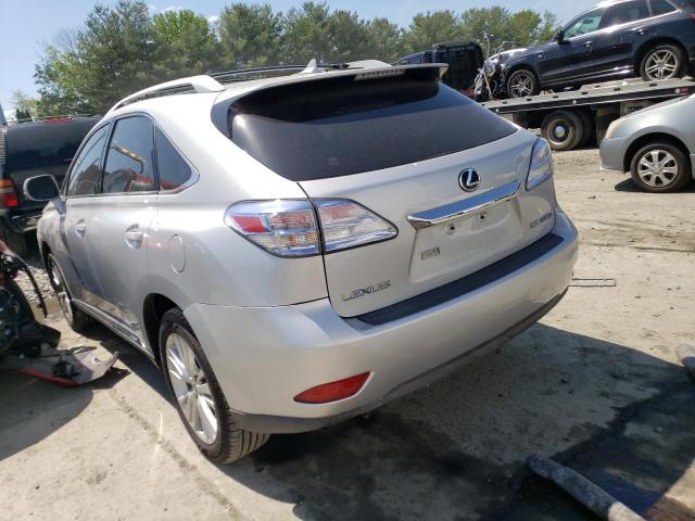 Photo 2 from auction – 2010 LEXUS RX 450 with VIN JTJBC1BA7A2402743