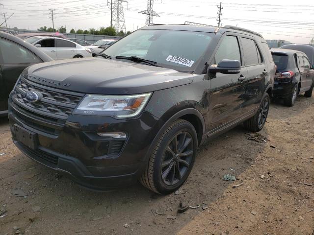 FORD EXPLORER X 2018 with VIN 1FM5K8D87JGB53056 - Photo from auction