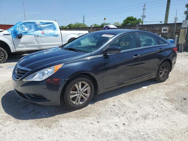 HYUNDAI SONATA GLS 2013 with VIN 5NPEB4ACXDH807795 - Photo from auction