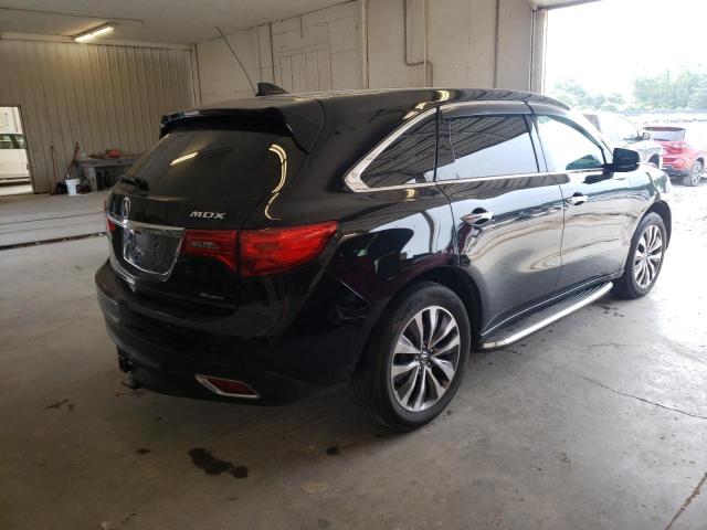 Photo 3 from auction – 2016 ACURA MDX TECHNO with VIN 5FRYD4H4XGB022703