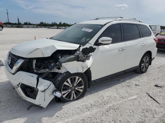 NISSAN PATHFINDER 2017 with VIN 5N1DR2MNXHC647830 - Photo from auction