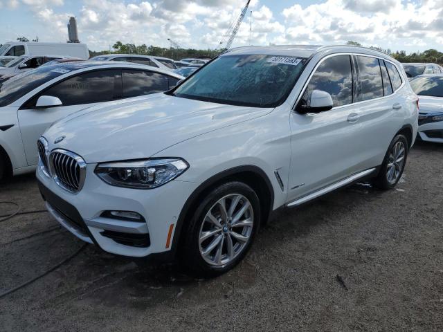 BMW X3 XDRIVE3 2018 with VIN 5UXTR9C57JLD66750 - Photo from auction