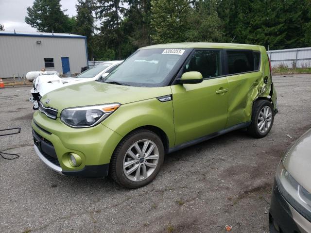 KIA SOUL + 2018 with VIN KNDJP3A5XJ7903857 - Photo from auction