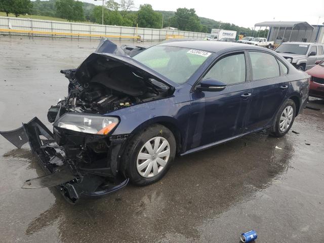 VOLKSWAGEN PASSAT S 2012 with VIN 1VWAP7A39CC017705 - Photo from auction