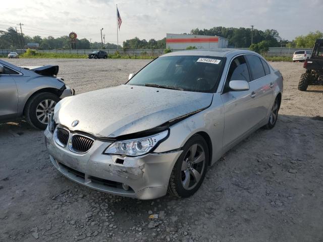 BMW 525 I 2006 with VIN WBANE53556CK87660 - Photo from auction
