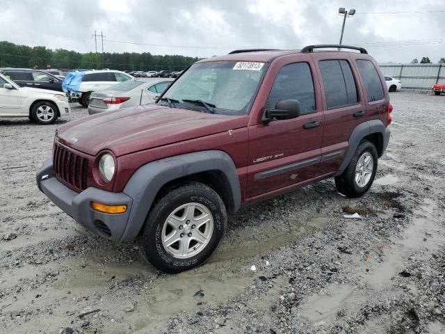 JEEP LIBERTY SP 2003 with VIN 1J4GL48K43W640355 - Photo from auction