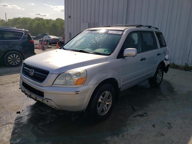 HONDA PILOT EXL 2004 with VIN 2HKYF18634H583284 - Photo from auction