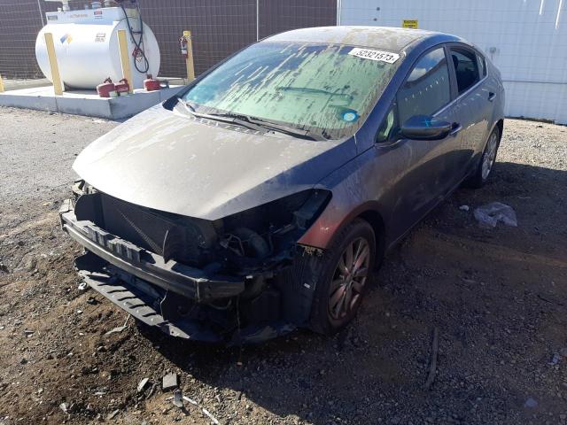 KIA FORTE EX 2014 with VIN KNAFX4A84E5165011 - Photo from auction