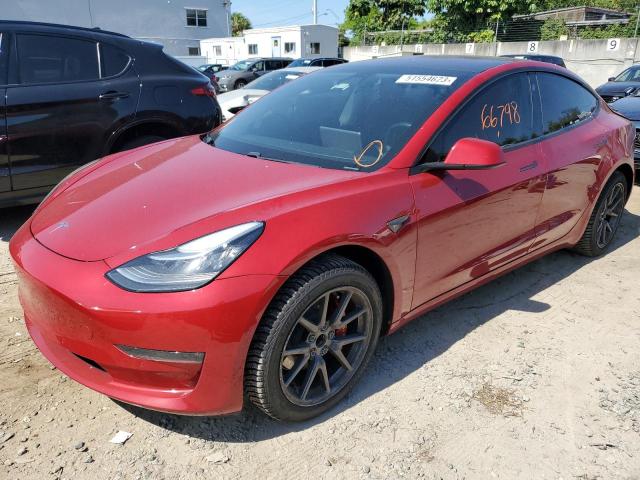 TESLA MODEL 3 2018 with VIN 5YJ3E1EA9JF024659 - Photo from auction