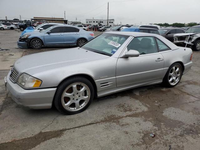 MERCEDES-BENZ SL 500 2002 with VIN WDBFA68FX2F203432 - Photo from auction