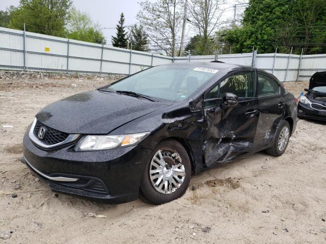 HONDA CIVIC LX 2015 with VIN 19XFB2F57FE215961 - Photo from auction