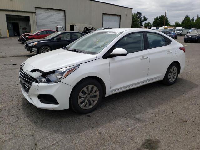 HYUNDAI ACCENT SE 2019 with VIN 3KPC24A36KE061600 - Photo from auction