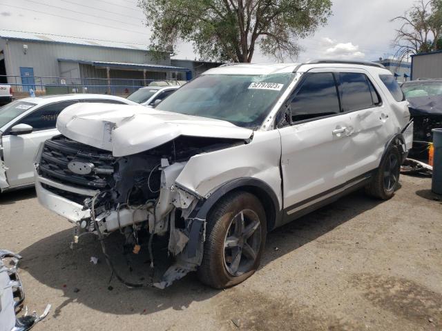 FORD EXPLORER X 2018 with VIN 1FM5K7D82JGC40972 - Photo from auction