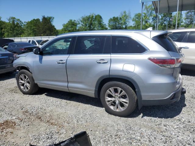 Photo 2 from auction – 2015 TOYOTA HIGHLANDER with VIN 5TDJKRFH3FS137777