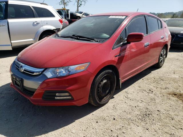 HONDA INSIGHT 2012 with VIN JHMZE2H3XCS000694 - Photo from auction