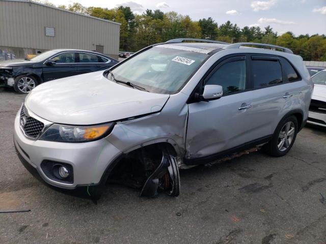 KIA SORENTO EX 2013 with VIN 5XYKUDA21DG323820 - Photo from auction