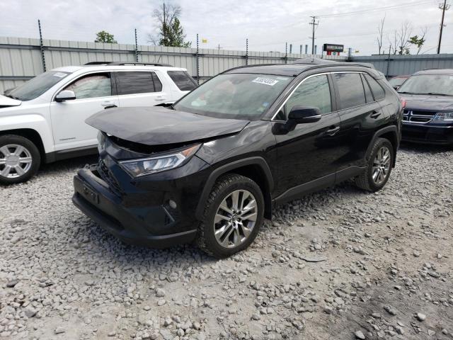 TOYOTA RAV4 XLE P 2019 with VIN 2T3A1RFVXKW076705 - Photo from auction