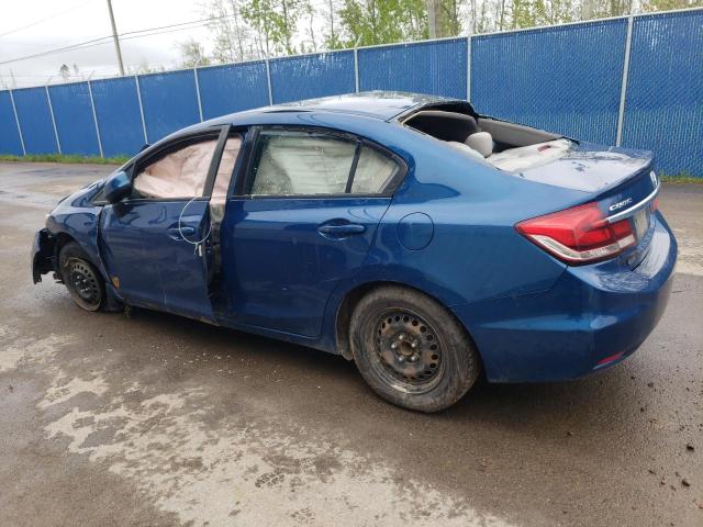 Photo 2 from auction – 2013 HONDA CIVIC LX with VIN 2HGFB2E4XDH019329