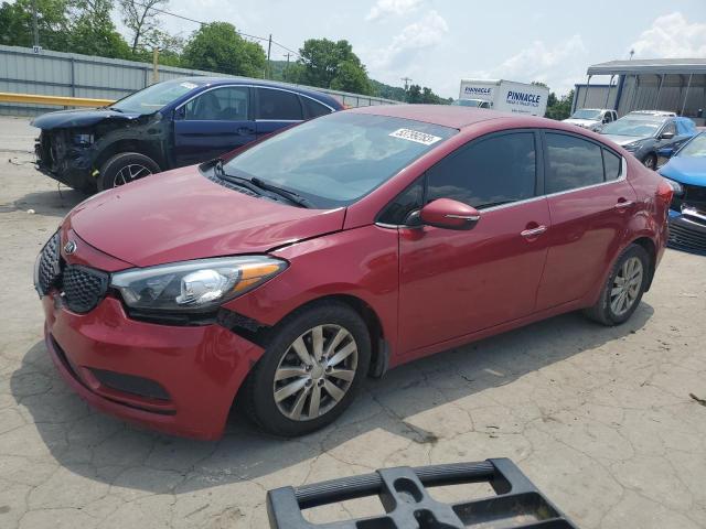 KIA FORTE EX 2014 with VIN KNAFX4A83E5053980 - Photo from auction