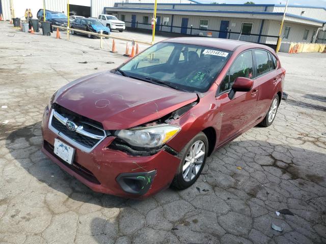 SUBARU IMPREZA PR 2013 with VIN JF1GPAC69DH865627 - Photo from auction