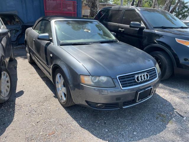 AUDI A4 1.8 CAB 2005 with VIN WAUAC48H75K016346 - Photo from auction