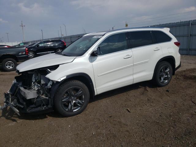 TOYOTA HIGHLANDER 2018 with VIN 5TDDZRFH5JS495870 - Photo from auction