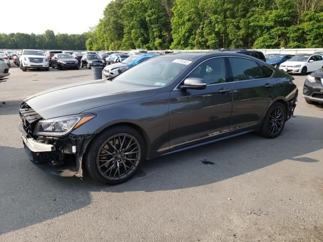 GENESIS G80 BASE 2019 with VIN KMHGN4JE7KU287846 - Photo from auction