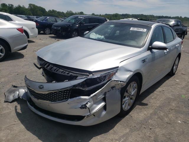 KIA OPTIMA EX 2016 with VIN 5XXGU4L33GG041229 - Photo from auction