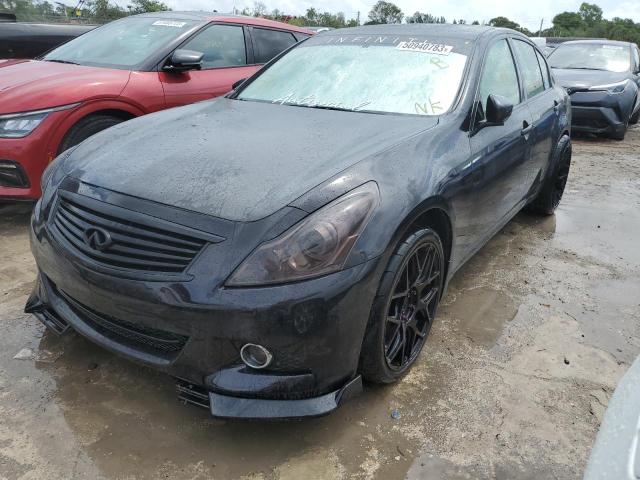 INFINITI G37 BASE 2012 with VIN JN1CV6AP7CM627520 - Photo from auction