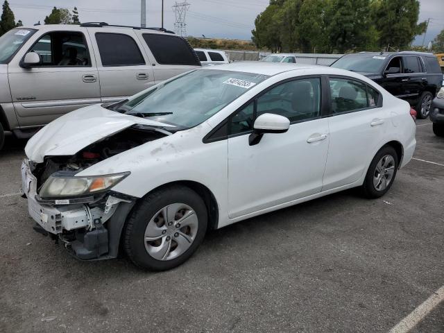 HONDA CIVIC LX 2015 with VIN 19XFB2F55FE232001 - Photo from auction