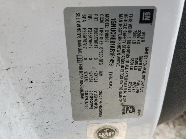 Photo 14 from auction – 2010 CHEVROLET SUBURBAN C with VIN 1GNUCHE01AR161459