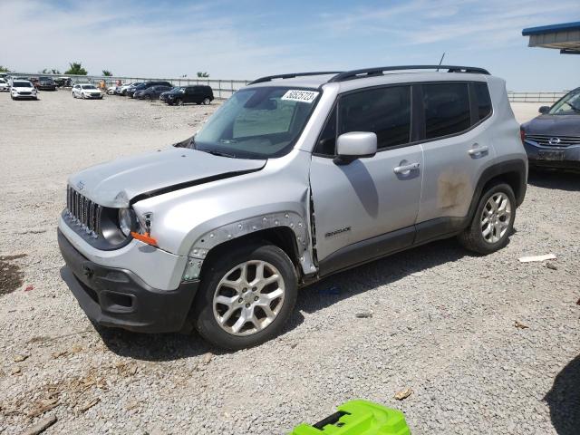 JEEP RENEGADE L 2017 with VIN ZACCJABB9HPG37862 - Photo from auction