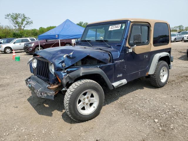 JEEP WRANGLER / 2001 with VIN 1J4FA29P11P318800 - Photo from auction
