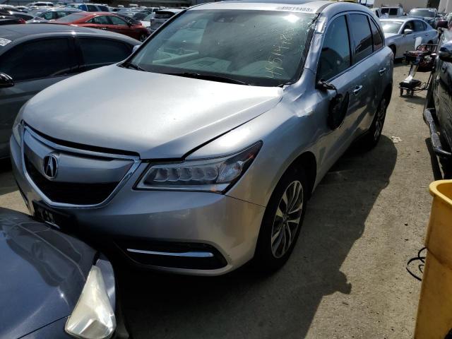 ACURA MDX TECHNO 2015 with VIN 5FRYD3H48FB011241 - Photo from auction