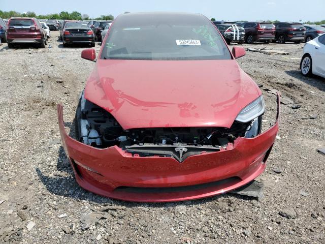 Photo 5 from auction – 2023 TESLA MODEL X with VIN 7SAXCBE54PF365513