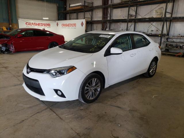 TOYOTA COROLLA L 2014 with VIN 2T1BURHE3EC201437 - Photo from auction