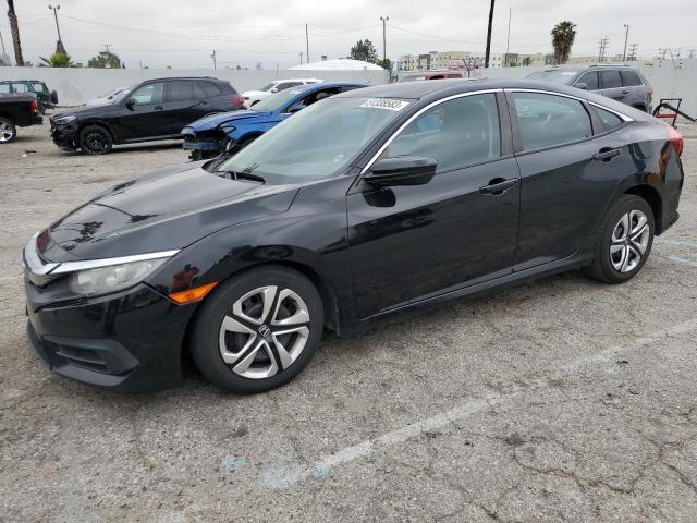 HONDA CIVIC LX 2016 with VIN 19XFC2F56GE022151 - Photo from auction