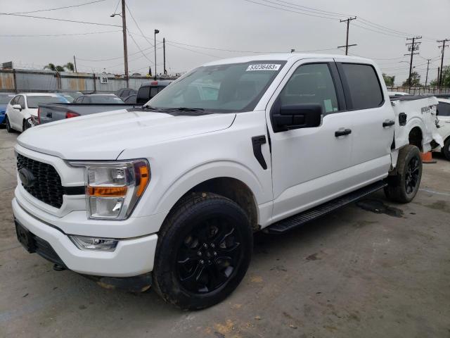 FORD F150 SUPER 2022 with VIN 1FTFW1E50NFC35537 - Photo from auction