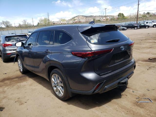 Photo 2 from auction – 2021 TOYOTA HIGHLANDER with VIN 5TDDBRCH3MS532914