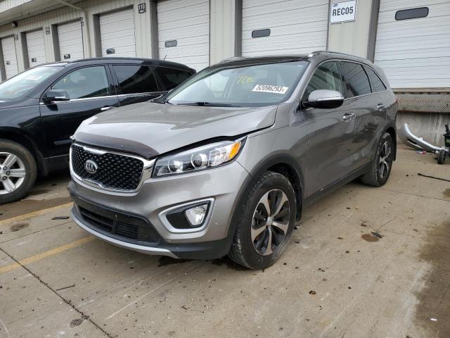 KIA SORENTO EX 2018 with VIN 5XYPH4A12JG407366 - Photo from auction