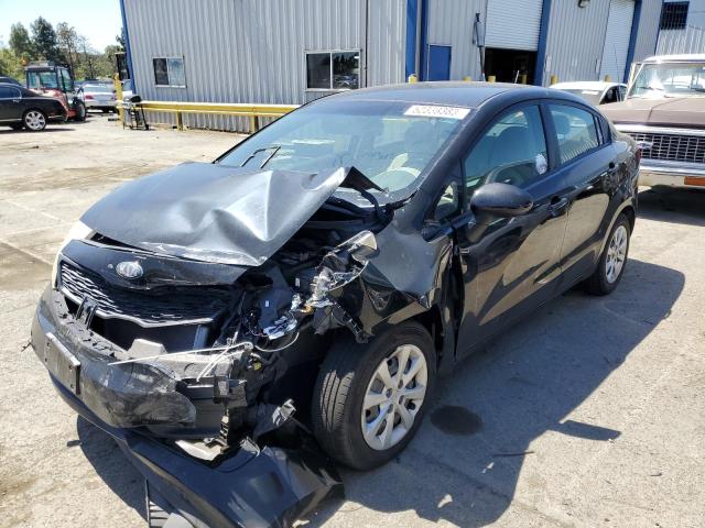 KIA RIO LX 2013 with VIN KNADM4A31D6217739 - Photo from auction
