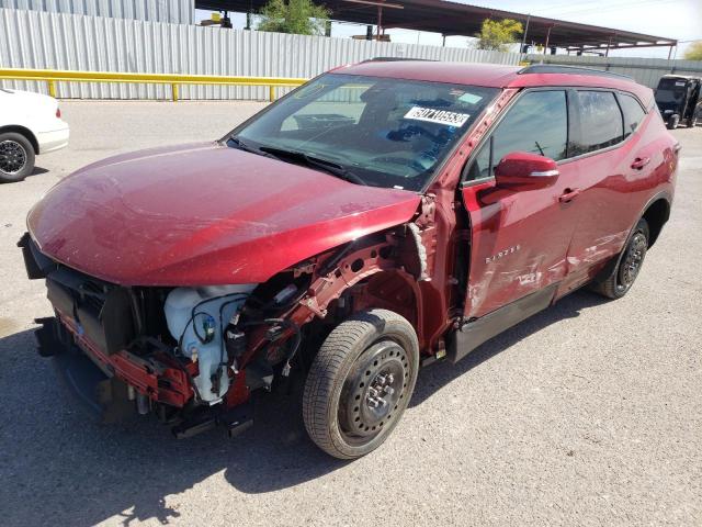 CHEVROLET BLAZER 3LT 2021 with VIN 3GNKBJRS6MS572550 - Photo from auction