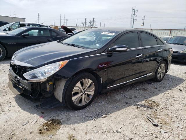 HYUNDAI SONATA HYB 2013 with VIN KMHEC4A42DA101722 - Photo from auction