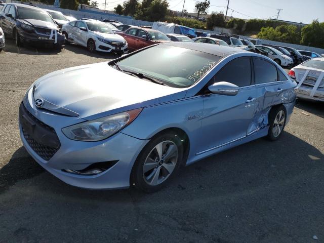 HYUNDAI SONATA HYB 2012 with VIN KMHEC4A40CA057055 - Photo from auction