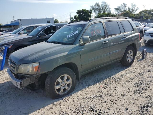 TOYOTA HIGHLANDER 2004 with VIN JTEDP21A140041593 - Photo from auction