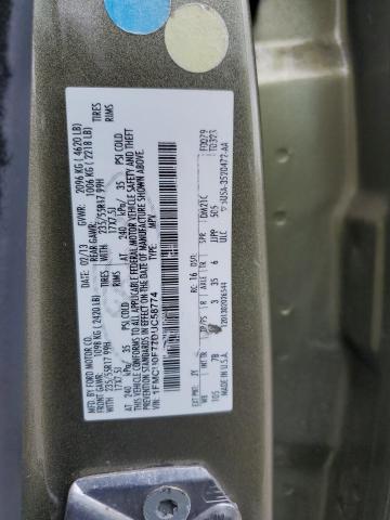 Photo 14 from auction – 2013 FORD ESCAPE S with VIN 1FMCU0F77DUC58774