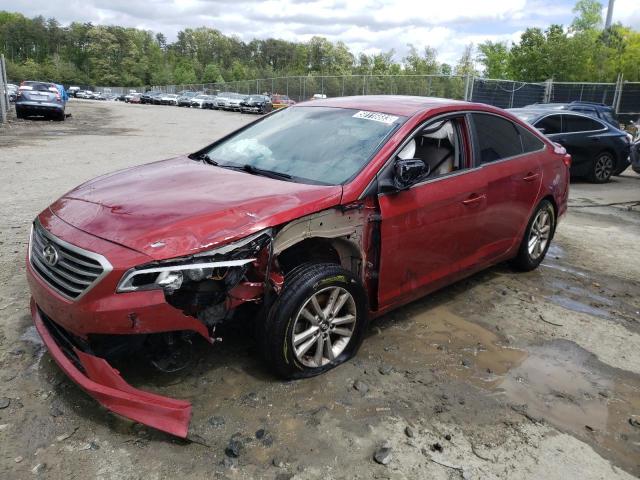 HYUNDAI SONATA SE 2015 with VIN 5NPE24AF4FH244286 - Photo from auction