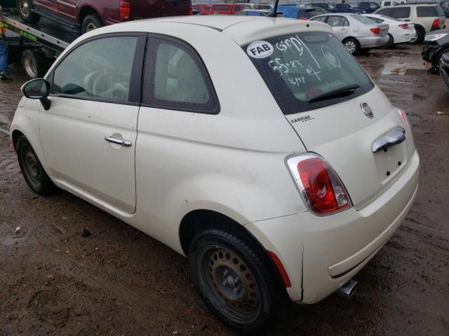 Photo 2 from auction – 2012 FIAT 500 POP with VIN 3C3CFFAR2CT361138