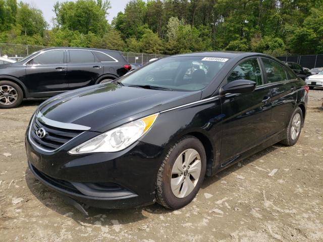 Photo 1 from auction – 2014 HYUNDAI SONATA GLS with VIN 5NPEB4AC8EH822152