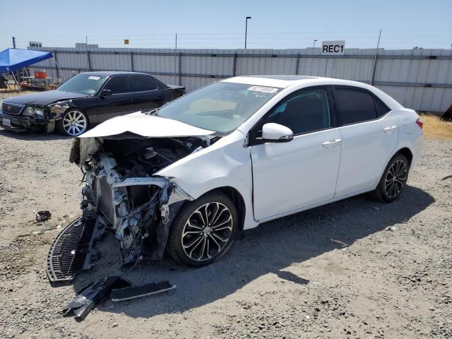 TOYOTA COROLLA L 2015 with VIN 2T1BURHE0FC383115 - Photo from auction